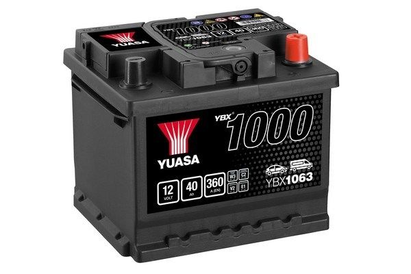 Startbatteri YUASA YBX1063