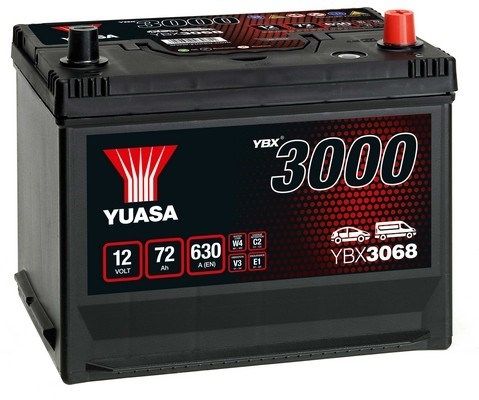 Стартерний акумулятор YUASA YBX3068