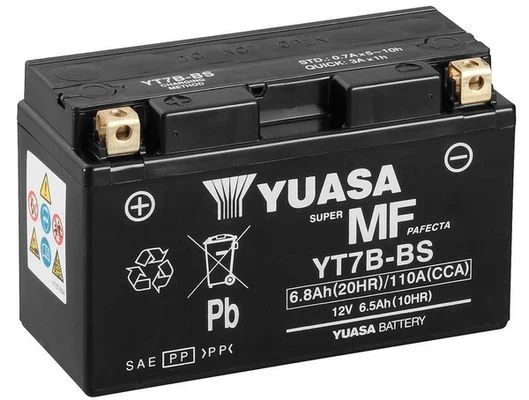 Стартерний акумулятор YUASA YT7B-BS
