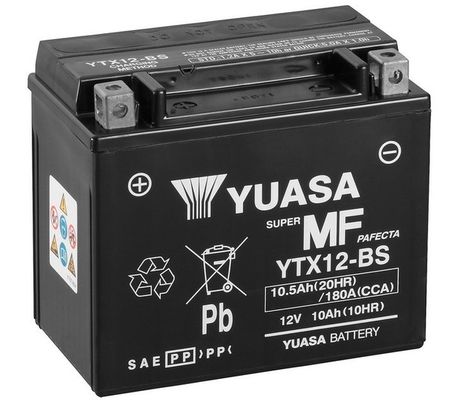 Стартерний акумулятор YUASA YTX12-BS