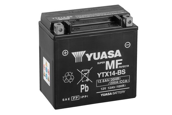 Starter baterija YUASA YTX14-BS(CP)