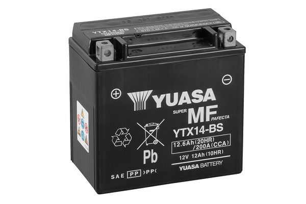 Starterio akumuliatorius YUASA YTX14-BS(CP)