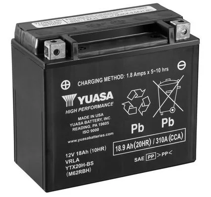 Starterio akumuliatorius YUASA YTX20H-BS