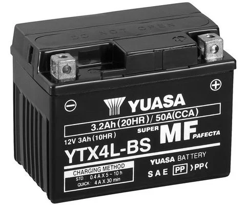 Стартерний акумулятор YUASA YTX4L-BS