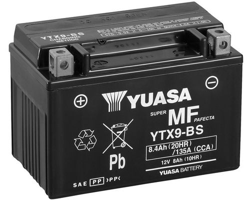 Starter Battery YUASA YTX9-BS