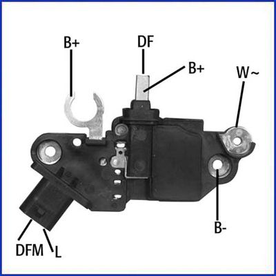 Alternator Regulator HITACHI 130595