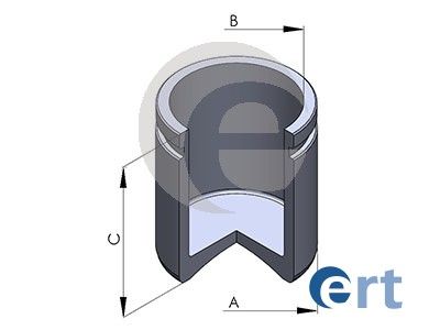 Поршень, гальмівний супорт ERT 150960-C