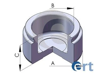 Stūmoklis, stabdžių apkaba ERT 151150-C