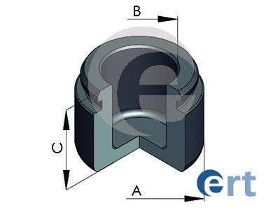 Piston, brake caliper ERT 151399C