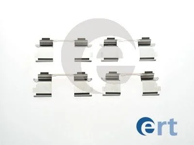 Priedų komplektas, diskinių stabdžių trinkelės ERT 420026