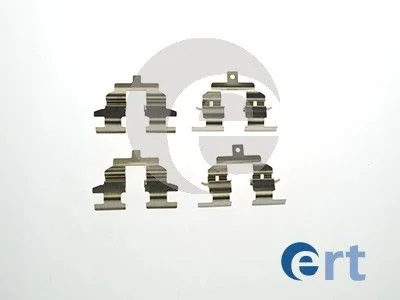 Priedų komplektas, diskinių stabdžių trinkelės ERT 420173