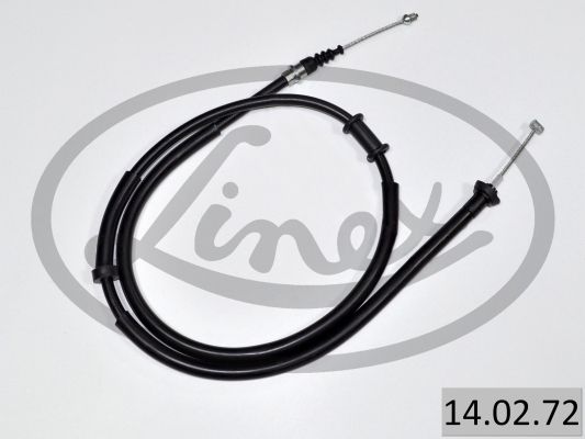 Cable Pull, parking brake LINEX 14.02.72