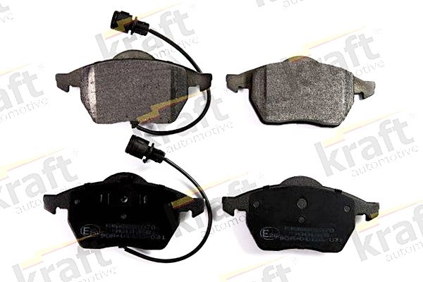 Brake Pad Set, disc brake KRAFT Automotive 6000070