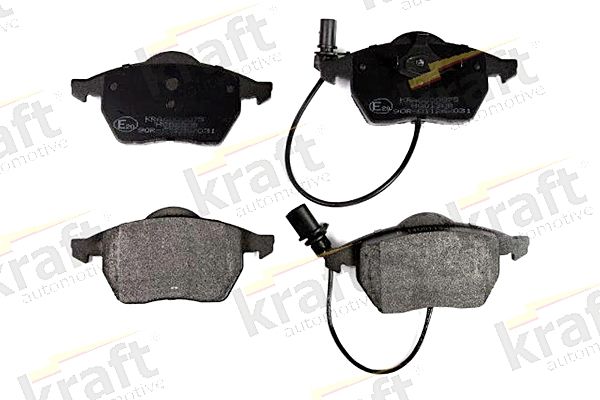 Brake Pad Set, disc brake KRAFT Automotive 6000075