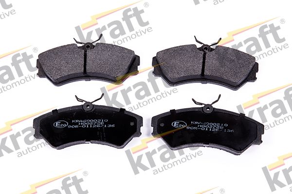 Brake Pad Set, disc brake KRAFT Automotive 6000210