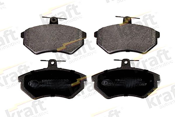 Brake Pad Set, disc brake KRAFT Automotive 6000230