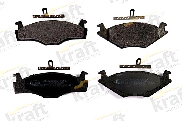 Brake Pad Set, disc brake KRAFT Automotive 6000270