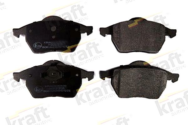 Brake Pad Set, disc brake KRAFT Automotive 6000320