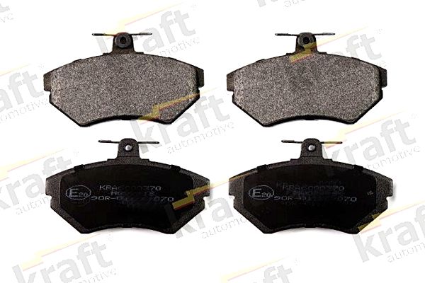 Brake Pad Set, disc brake KRAFT Automotive 6000370