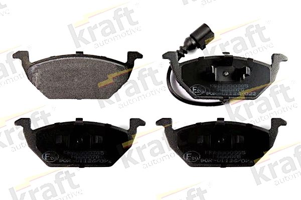 Brake Pad Set, disc brake KRAFT Automotive 6000385