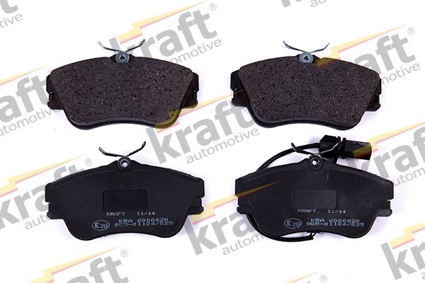 Brake Pad Set, disc brake KRAFT Automotive 6000620