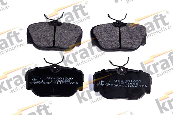 Brake Pad Set, disc brake KRAFT Automotive 6001000