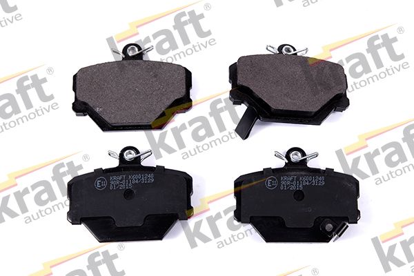 Brake Pad Set, disc brake KRAFT Automotive 6001240