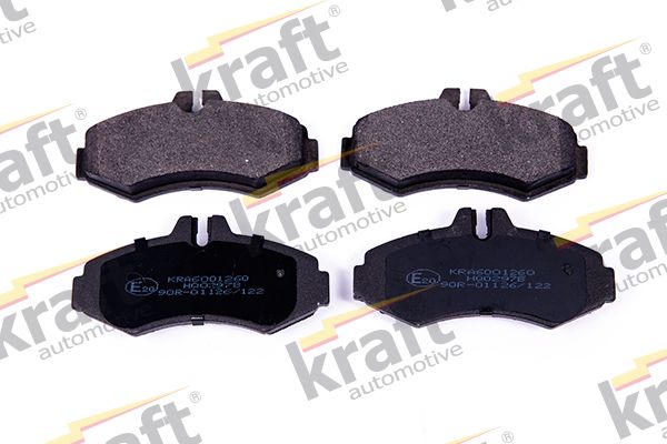 Brake Pad Set, disc brake KRAFT Automotive 6001260