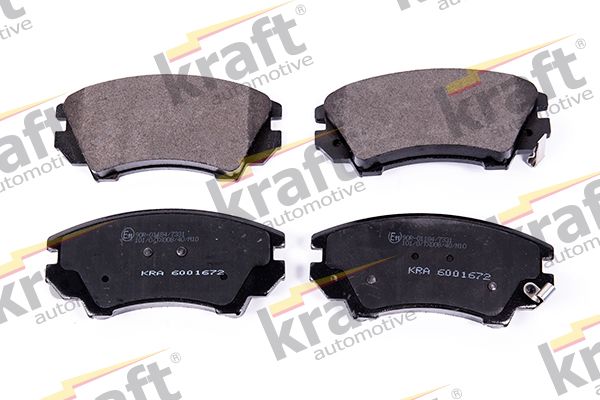 Brake Pad Set, disc brake KRAFT Automotive 6001672