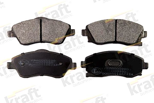 Brake Pad Set, disc brake KRAFT Automotive 6001690