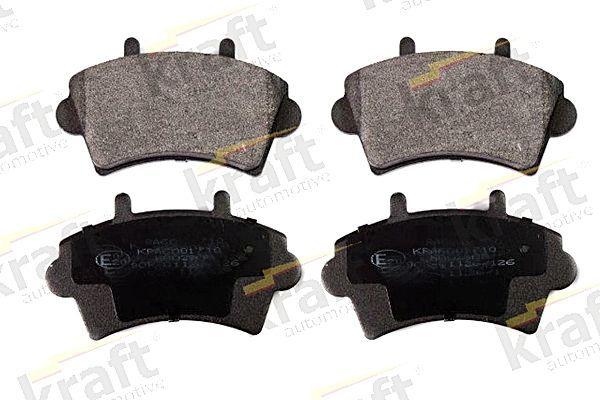 Brake Pad Set, disc brake KRAFT Automotive 6001710