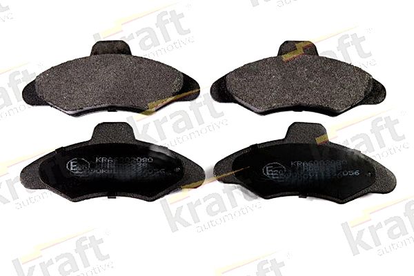 Комплект гальмівних накладок, дискове гальмо KRAFT Automotive 6002080