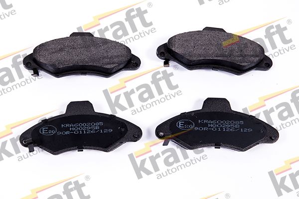 Brake Pad Set, disc brake KRAFT Automotive 6002085