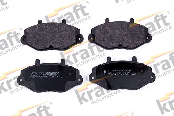 Brake Pad Set, disc brake KRAFT Automotive 6002090