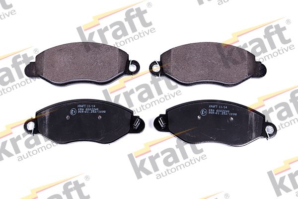 Brake Pad Set, disc brake KRAFT Automotive 6002240