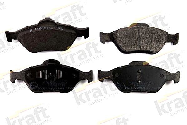 Brake Pad Set, disc brake KRAFT Automotive 6002340