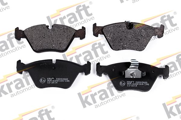 Brake Pad Set, disc brake KRAFT Automotive 6002660