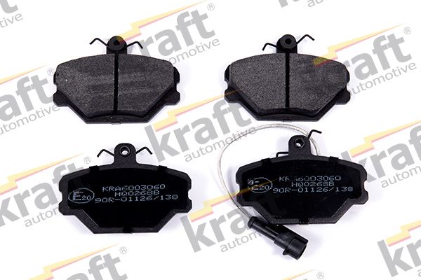 Brake Pad Set, disc brake KRAFT Automotive 6003060