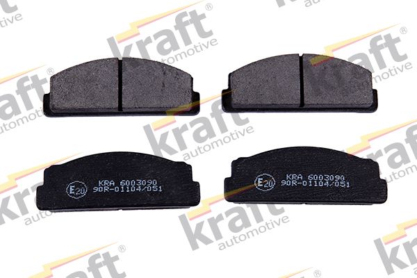 Brake Pad Set, disc brake KRAFT Automotive 6003090