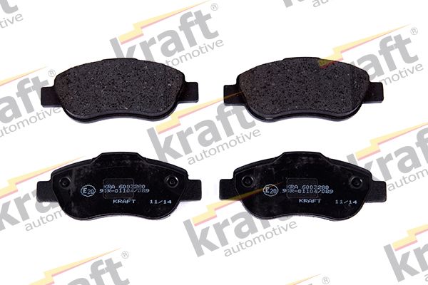 Brake Pad Set, disc brake KRAFT Automotive 6003280