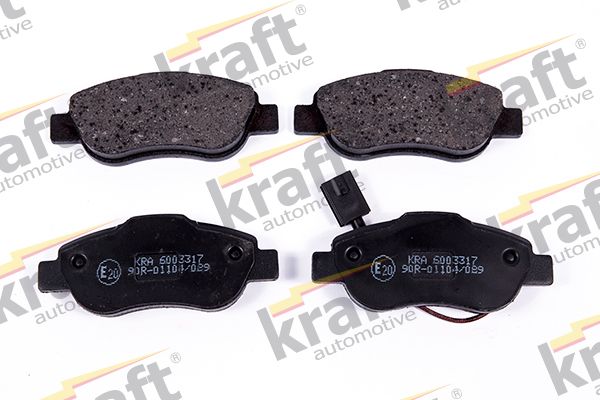 Brake Pad Set, disc brake KRAFT Automotive 6003317