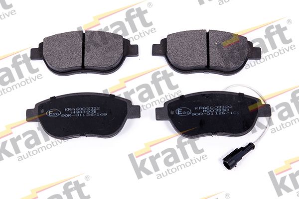 Brake Pad Set, disc brake KRAFT Automotive 6003322