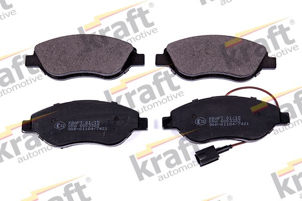 Brake Pad Set, disc brake KRAFT Automotive 6003323