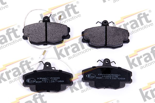 Brake Pad Set, disc brake KRAFT Automotive 6005000