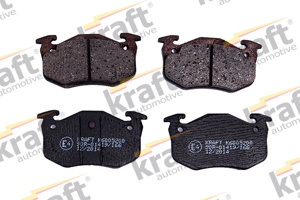 Brake Pad Set, disc brake KRAFT Automotive 6005200