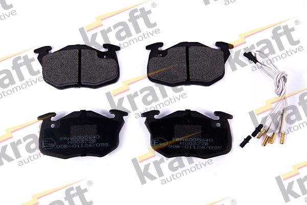 Brake Pad Set, disc brake KRAFT Automotive 6005640