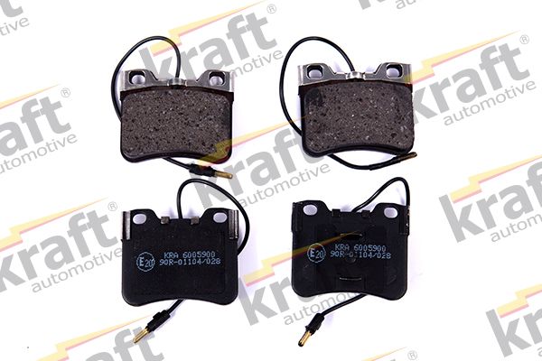 Brake Pad Set, disc brake KRAFT Automotive 6005900