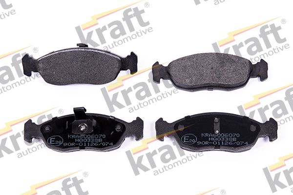 Brake Pad Set, disc brake KRAFT Automotive 6006070