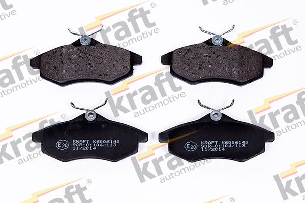 Brake Pad Set, disc brake KRAFT Automotive 6006140