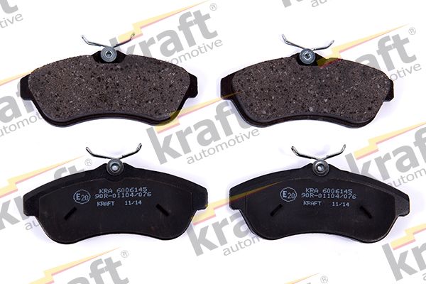 Brake Pad Set, disc brake KRAFT Automotive 6006145